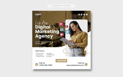 Digital Marketing Corporate Social Media Template