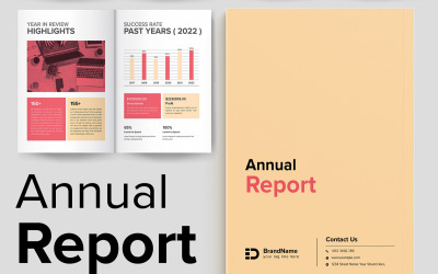 Annual Report Layout Templates