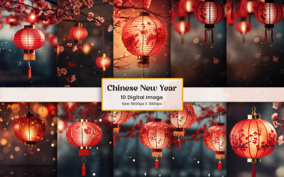 Китайский новогодний фонарь