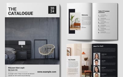 Product Catalog Template Layout