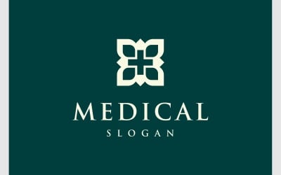 Medical Medicine Flower Leaf Logo