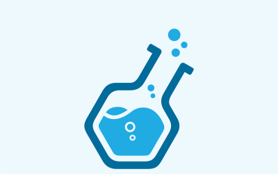 Designvorlage für das Hexagon Lab-Logo