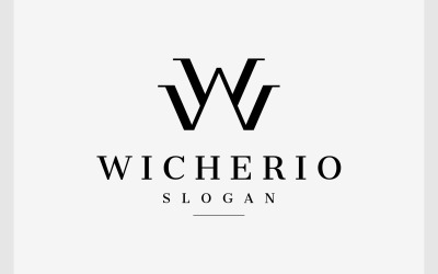 Letter WW Elegant Monogram Logo