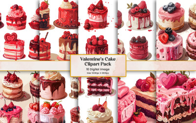 Set di pasticceria in stile cartone animato, torta alimentare, pasticceria dolce, gustoso spuntino con panna