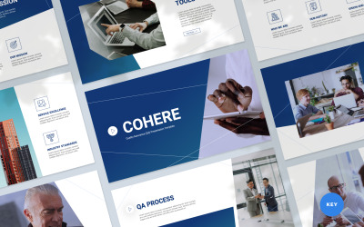 Cohere - Plantilla de Keynote para presentación de garantía de calidad