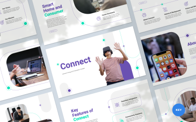 Connect — шаблон основного доклада презентации Интернета вещей (IoT)