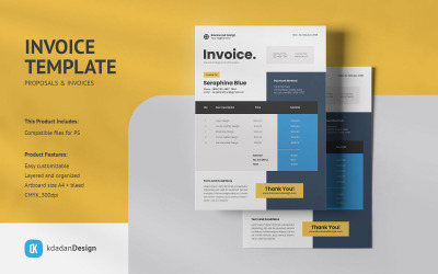 Faktura PSD Design Template Vol 09