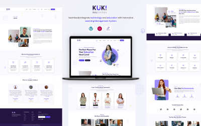 Kuki | LMS oktatási WordPress téma