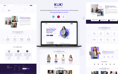Kuki | Tema WordPress de educação LMS