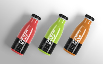 Juice Bottle Mockup Vol 08