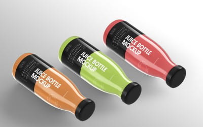 Juice Bottle Mockup Vol 20