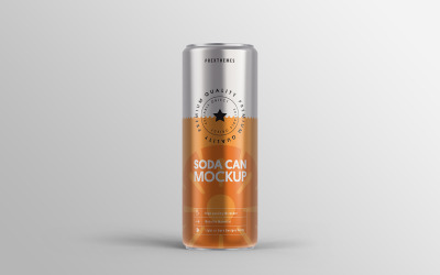 Soda Can PSD Mockup Vol 01