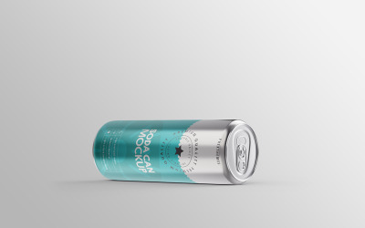 Soda Can PSD Mockup Vol 05
