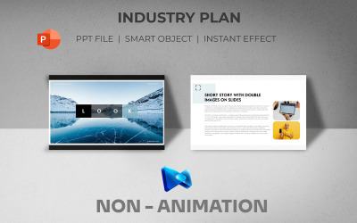 Industrie Business PowerPoint-presentatiesjabloon