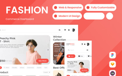Everbronx – інформаційна панель Fashion Commerce