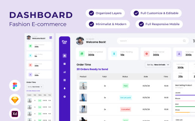 Fashn - Dashboard de Moda E-commerce