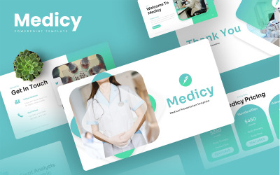 Medicy - Medische PowerPoint-sjabloon