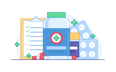 Medizin-Vektor-Illustration