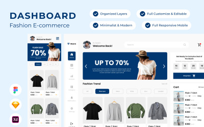 Muara - Deska rozdzielcza Moda E-commerce V2