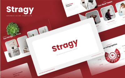 Stragy – Modelo de Google Slides de marketing de SEO