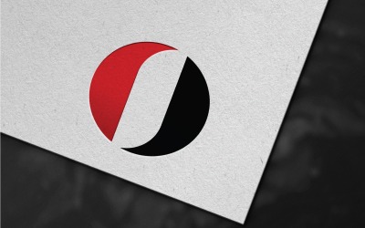 Design elegante modello logo lettera O
