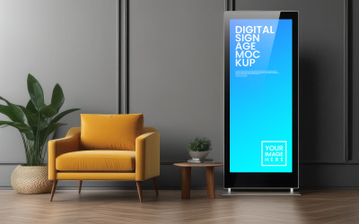 Digital Sign Mockup-Vorlage V3