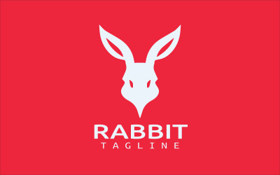 Šablona návrhu loga králíka