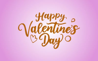 Lettrage à la main gratuit de Happy Valentines Day pour carte postale, impression, affiche de typographie, invitation.