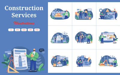 M448_ Construction Illustrations