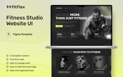 FitFlex - Site do Estúdio de Fitness