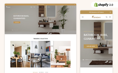 Меблувальник | Тема Shopify для домашнього декору та меблів