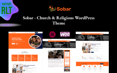Sobar – церковна та релігійна тема WordPress