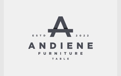 Letter A tafelmeubilair-logo