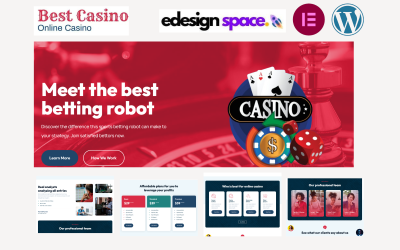 Beste casino - Online casino WordPress-thema