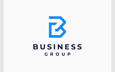 Buchstabe GB BG Modernes Monogramm-Logo