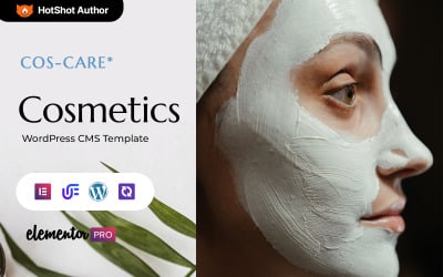 Cosecare - Motyw WordPress Elementor dotyczący kosmetyków i pielęgnacji skóry