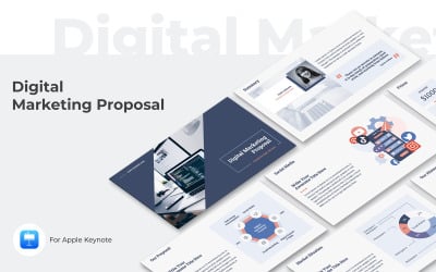 Modelo de apresentação de proposta de marketing digital