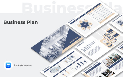 Slim businessplan Keynote presentatiesjabloon