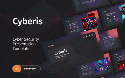 Cyberis - Cyber Security PowerPoint šablony