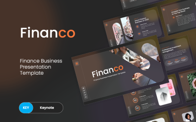 Financo - 金融宣传材料主题演讲模板