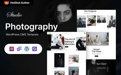 Studio – Fotografie-Portfolio WordPress Elementor Theme