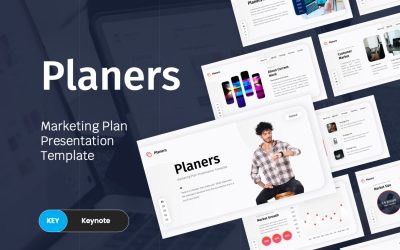 Szablon prezentacji planu marketingowego planistów