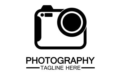Camera icon logo simple elegant V4