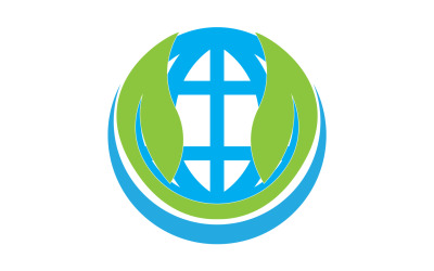 Dünya yeşile dönüyor logo sürüm 25&amp;#39;i kaydet