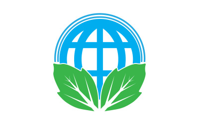 World go green save logo version 40