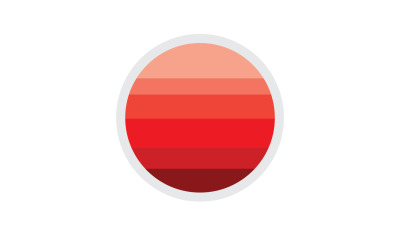Logotipo del sol versión vectorial simple 39