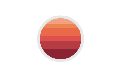 Sun-Logo einfache Vektorversion 17