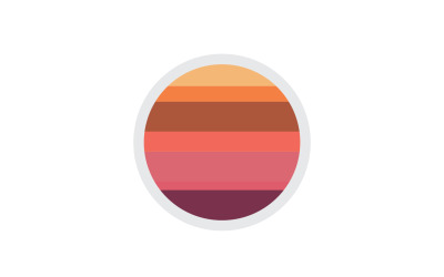 Sun-Logo einfache Vektorversion 19