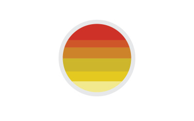 Sun-Logo einfache Vektorversion 34