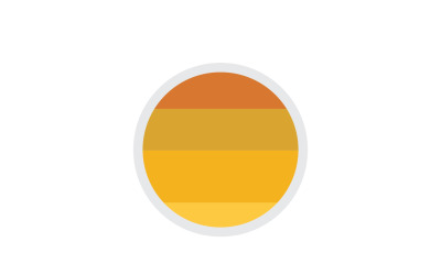 Sun-Logo einfache Vektorversion 7